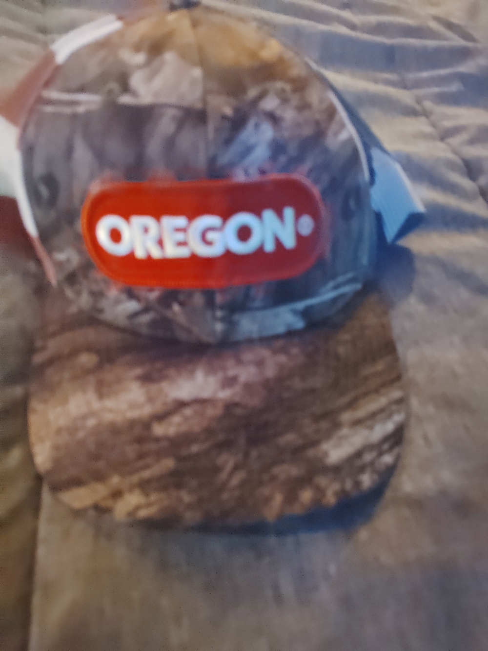 Oregon Camouflage Snapback Hat